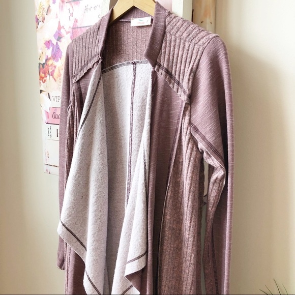 NWT Hummingbird Cascade Draped Open Cardigan Small - Picture 5 of 6